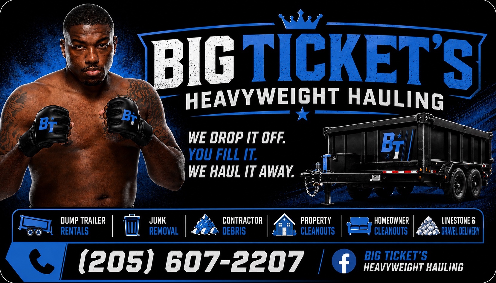 Big Ticket's Heavyweight Hauling logo